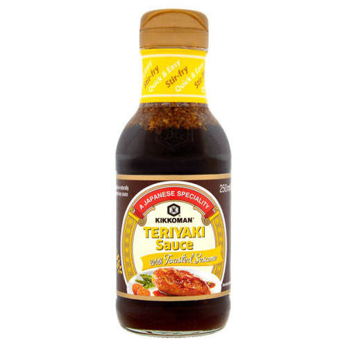 Kikkoman Teriyaki padažas su skrudintomis sezamo sėklomis 250ml | Multum
