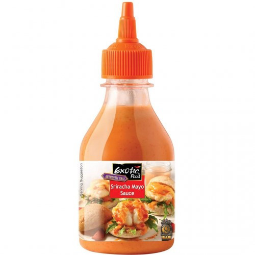 Exotic Food aštrus čili padažas sriracha su majonezu 200ml | Multum
