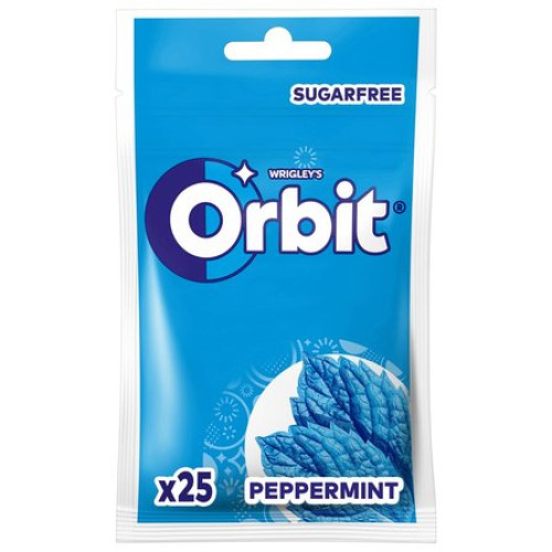 ORBIT Pipirmėtinė kramtomoji guma, 29g pakelyje | Multum