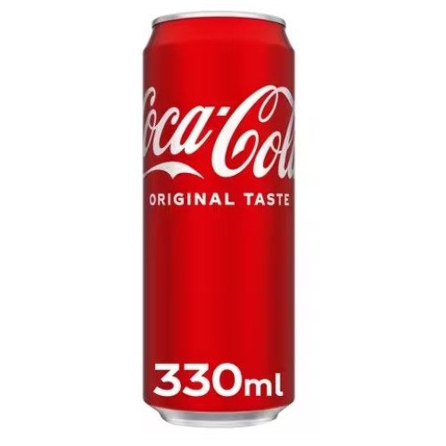 COCA-COLA gazuotas gėrimas, skardinėje 330ml | Multum