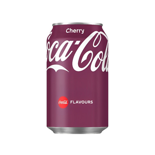 COCA-COLA Vyšnių gazuotas gėrimas, 330ml skardinėje | Multum