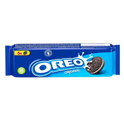 Oreo Original sausainiai su vanilinio kremo įdaru 66g | Multum