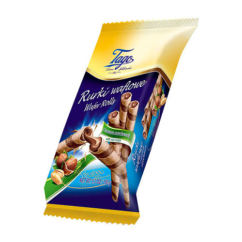TAGO vafliniai suktinukai su riešutų kremu 150g | Multum