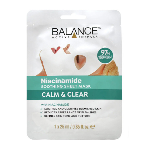 CREIGHTONS Balance Active Formula veido kaukė su niacinamidu 1x25ml | Multum