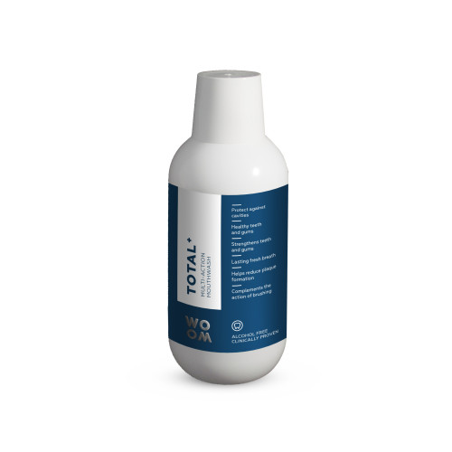 WOOM Total burnos skalavimo skystis 500ml | Multum