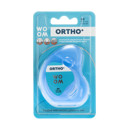 WOOM Ortho dantų siūlas 50 vnt | Multum
