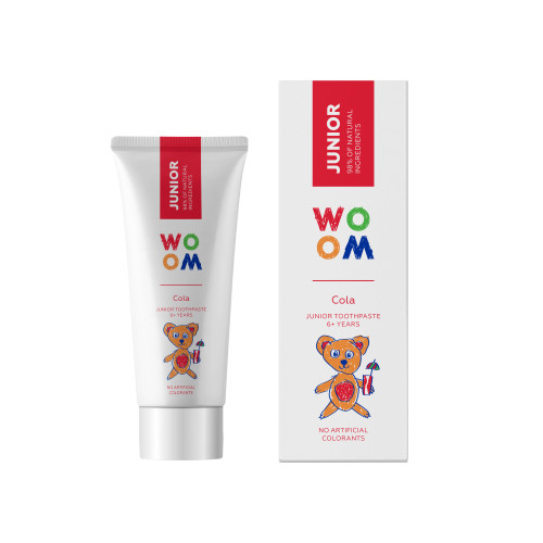 WOOM Junior Cola dantų pasta nuo 6 metų 50ml | Multum