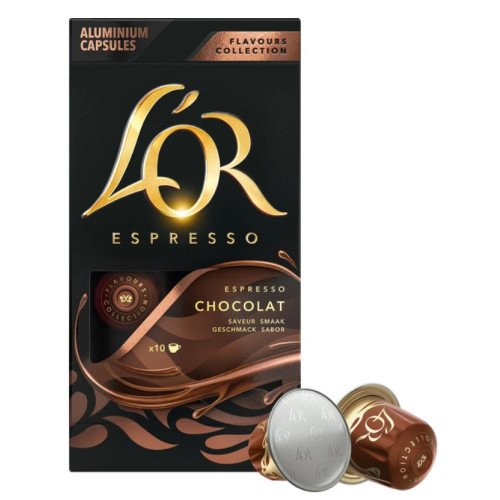L'OR Chocolate Nespresso kavos kapsulės (10) 52g | Multum