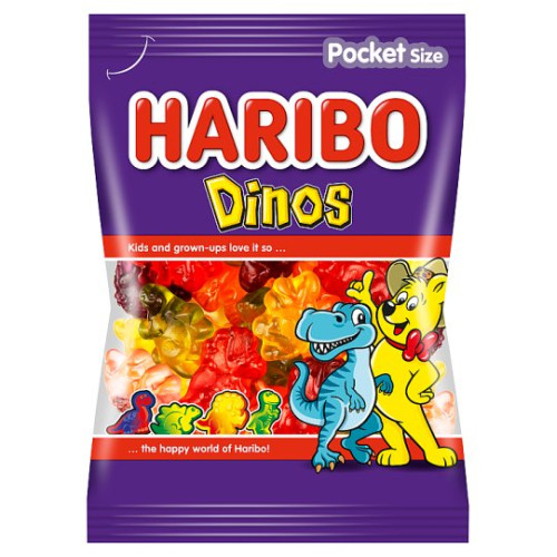 HARIBO želė saldainiai Dinos 100g | Multum