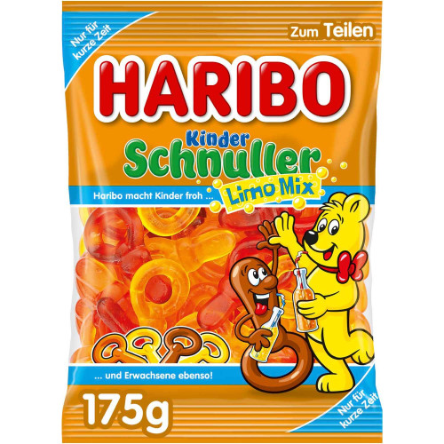 HARIBO Schunller Limo Mix želė saldainiai 175g | Multum