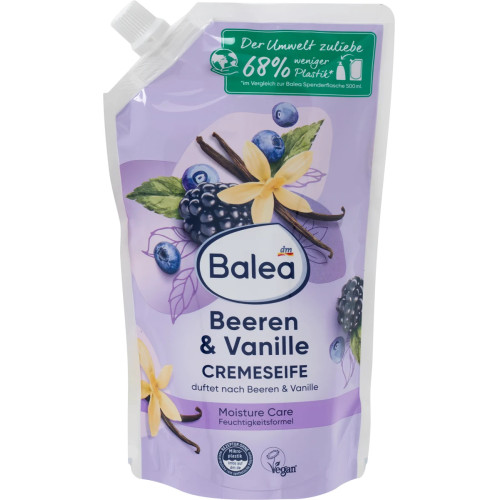 BALEA skystas muilas su uogų ir vanilės aromatu 500ml | Multum