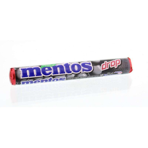 MENTOS Liquoire Mint kramtomieji saldainiai 37,5g | Multum