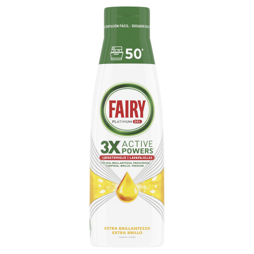 FAIRY indų plovimo gelis indaplovėms su citrinų aromatu (50x) 1L | Multum
