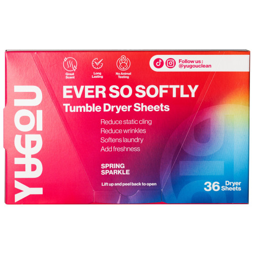 YUGOU Spring Sparkle kvepiančios servetėlės skalbiniams 36 vnt | Multum