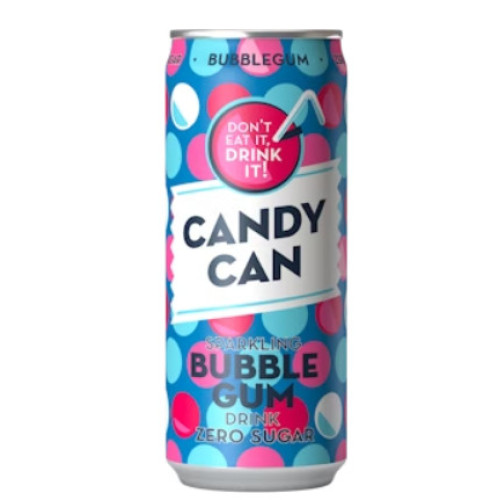 CANDY CAN Bubble Gum limonadas, 330ml skardinėje | Multum