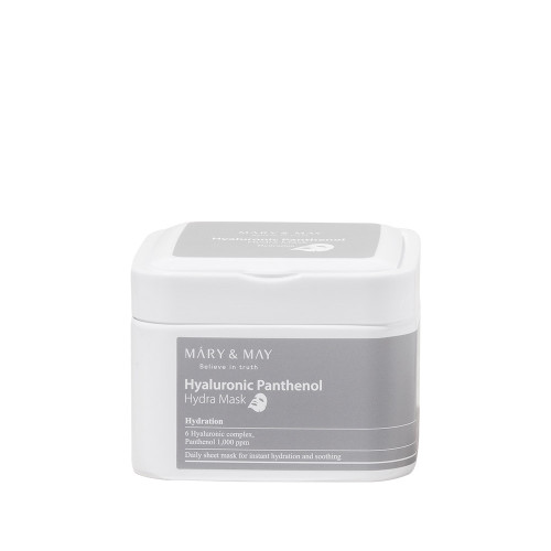 MARY&MAY Hyaluronic Panthenol drėkinamoji medžiaginė veido kaukė 30 vnt | Multum