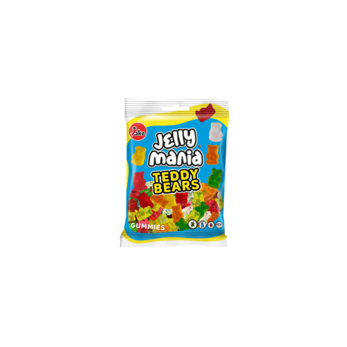 Želė saldainiai JAKES Jellymania Teddy Bears 100g | Multum