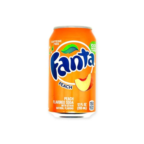 FANTA USA Peach, 355ml skardinėje | Multum