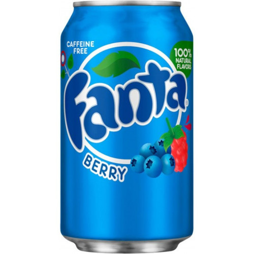 FANTA USA Berry, 355 ml talpos skardinėje | Multum