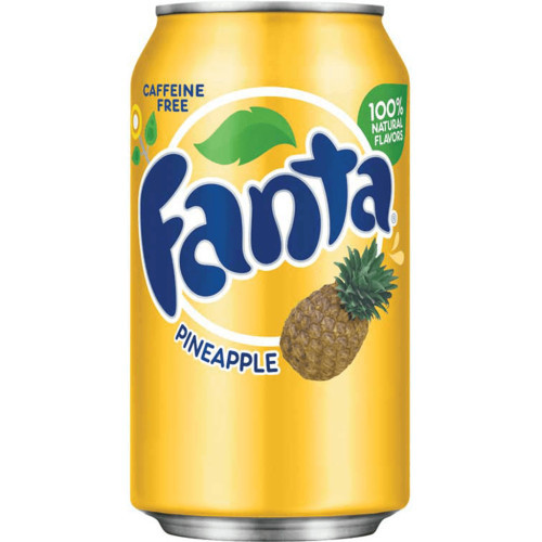 FANTA USA Ananasai, 355ml skardinėje | Multum