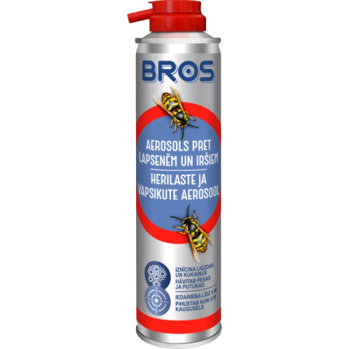 BROS aerozolis vapsvoms ir vapsvoms 300ml | Multum