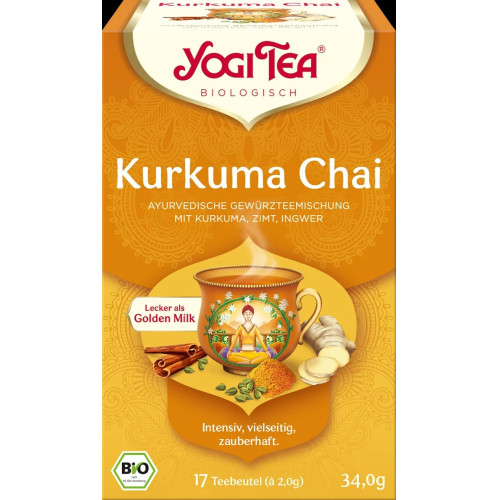 YOGI TEA arbata su ciberžole 30g | Multum