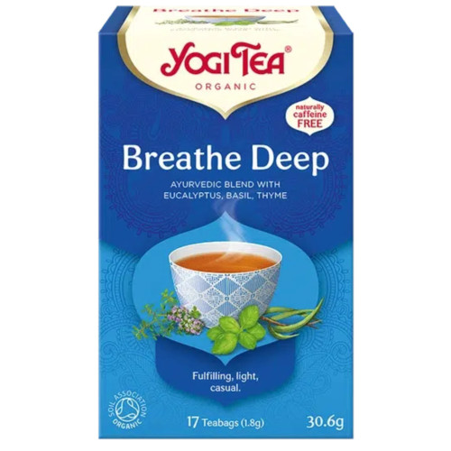 YOGI TEA arbata Breathe Deep 30g | Multum