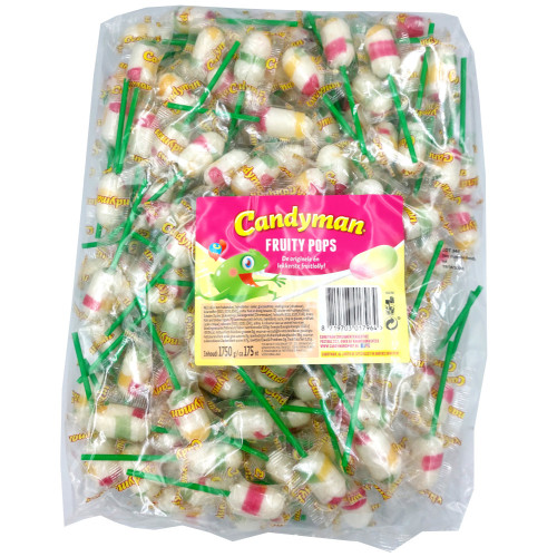 CANDYMAN Fruity Lollies 10g | Multum