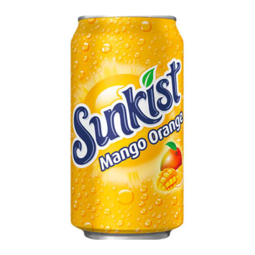 SUNKIST USA Mango Orange limonadas, skardinėje 355ml | Multum