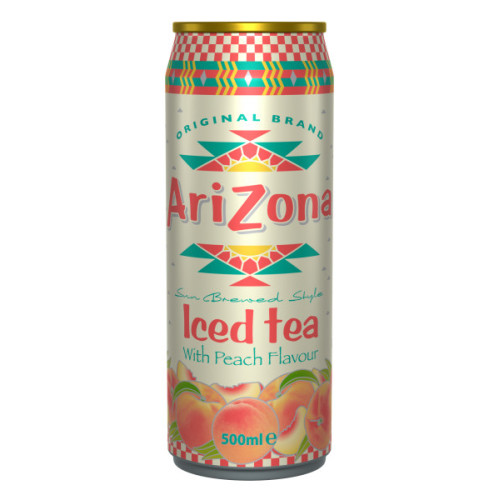 ARIZONA ledinė arbata persikų ledinė arbata 500ml | Multum