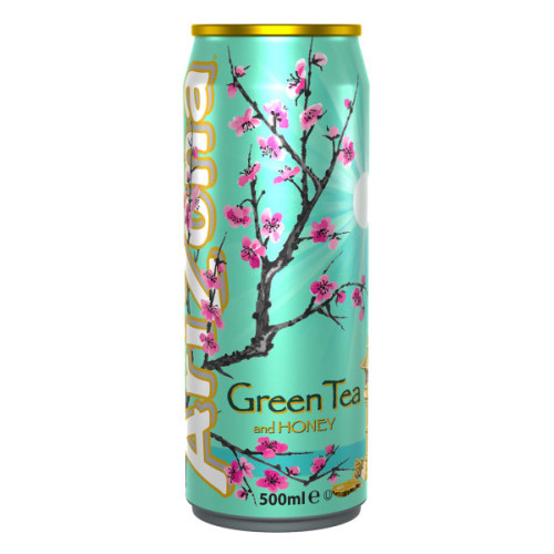 ARIZONA šalta arbata Green Tea & Honey 500ml | Multum