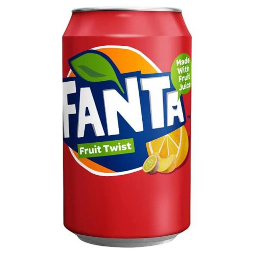 FANTA UK Fruit Twist, 330 ml skardinėje | Multum
