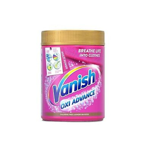 VANISH Oxi Action Gold Pink dėmių valiklio milteliai 470g | Multum