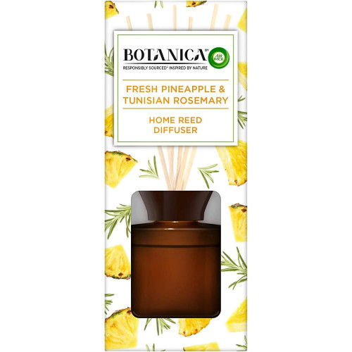 AIR WICK Botanica kambario oro gaiviklis su lazdelėmis, su ananasų ir rozmarinų aromatu 80ml | Multum