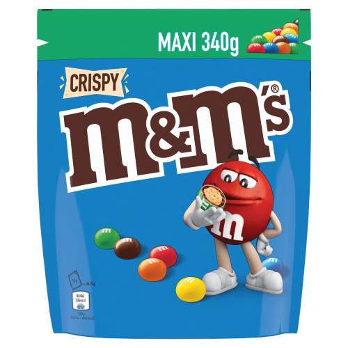 M&M'S Traškios žemės riešutų dražė 340g | Multum