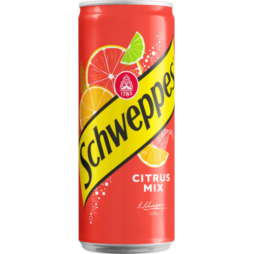 SCHWEPPES Citrusų mišinys, 330 ml skardinėje | Multum