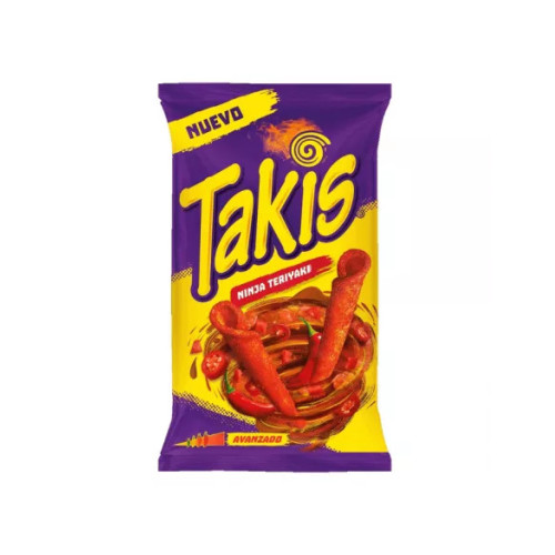 TAKIS Ninja Teriyaki kukurūzų traškučiai 90g | Multum