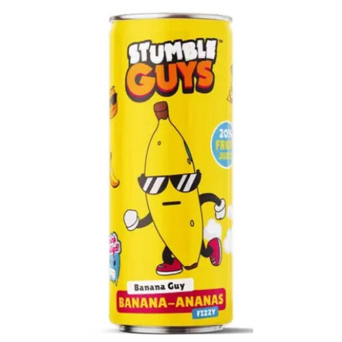 STUMBLE GUYS Limonadas Bananas-Ananas 250ml | Multum