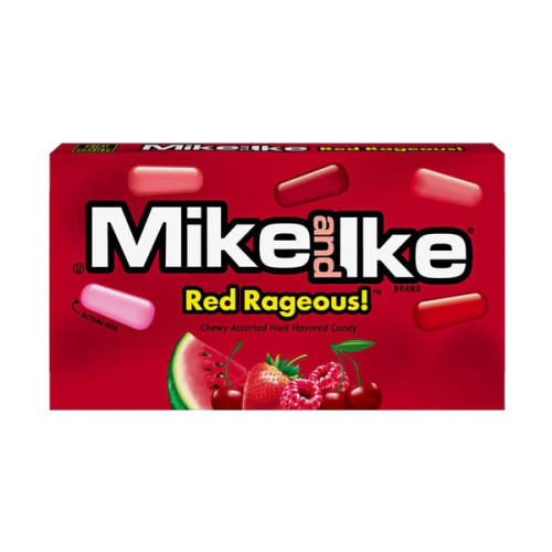 MIKE IR IKE Red Rageous želė saldainiai 120g | Multum