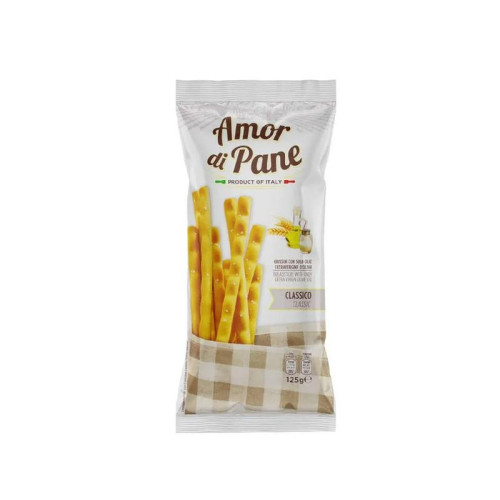 AMORE DI PANE Grissini duonos lazdelės Classico 125g | Multum