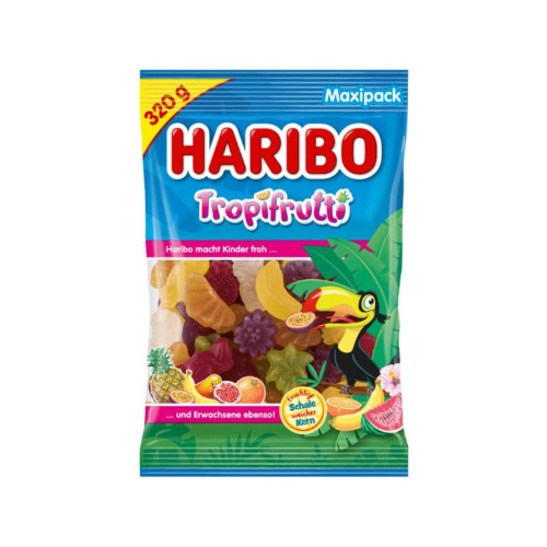 Haribo Tropifrutti želė saldainiai 320g | Multum