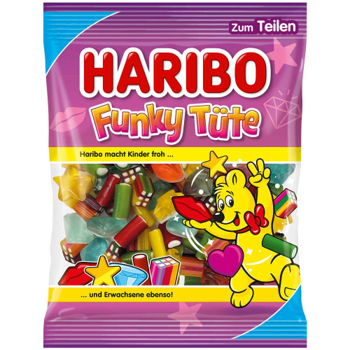 HARIBO Funky Tuete želė saldainiai 175g | Multum