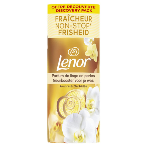 LENOR Amber & Orchid aromatinės granulės linui (11x) 140g | Multum