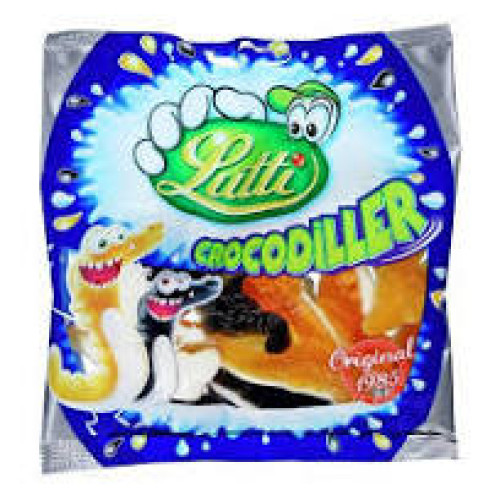 LUTTI Crocodiller želė saldainiai 130g | Multum