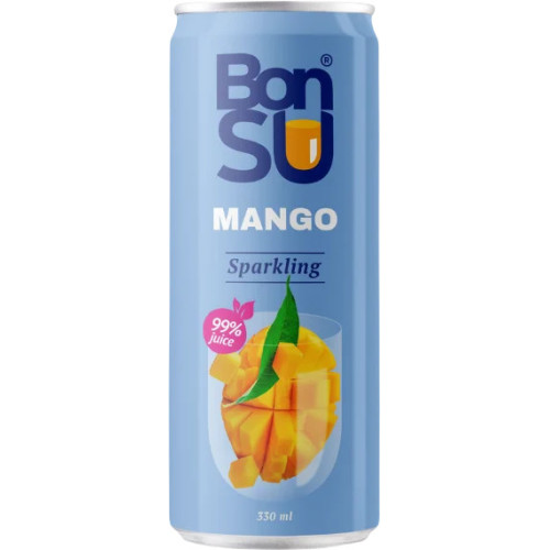 BONSU Mango sulčių gėrimas 330ml | Multum