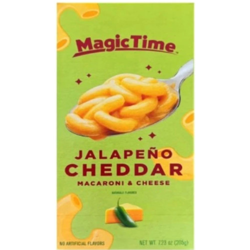 MAGIC TIME Jalapeño Cheddar Mac'n'Cheese ruošinys 205g | Multum