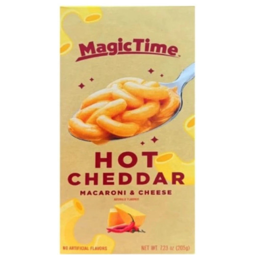 MAGIC TIME Karštas Čederio Mac'n'sūrio ruošinys 205g | Multum