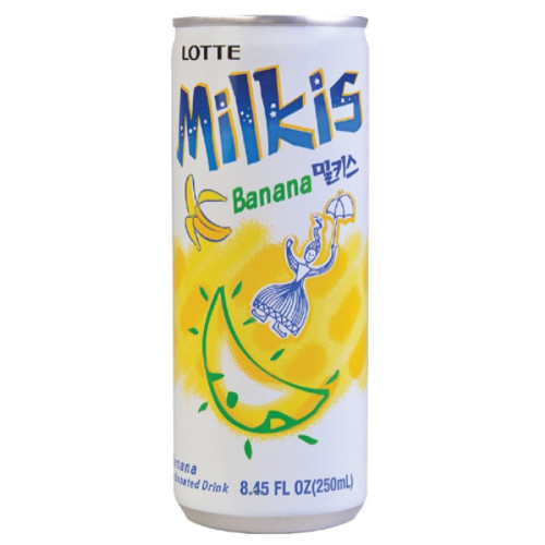 LOTTE MILKIS Bananų limonadas 250ml | Multum