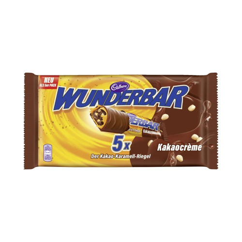CADBURY Wunderbar šokoladiniai batonėliai (5) 185g | Multum