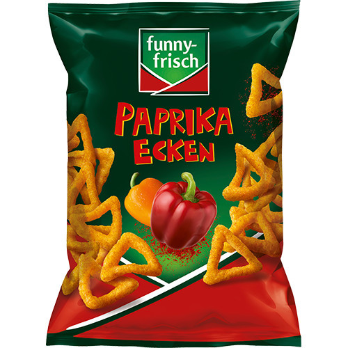 FUNNY-FRISCH Paprika Ecken kukurūzų užkandis 75g | Multum